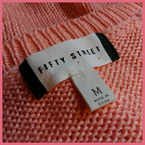 Fifty Street "Distressed" Heart Sweater - Picture 6 of 6